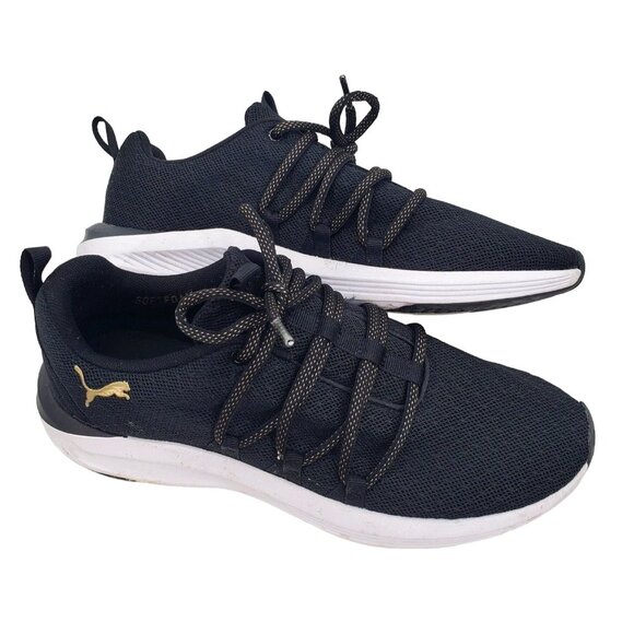 Puma 8.5 Sneakers Active Prowl Knit Woman Lace-up Athletic Shoes Activewear - Picture 10 of 10